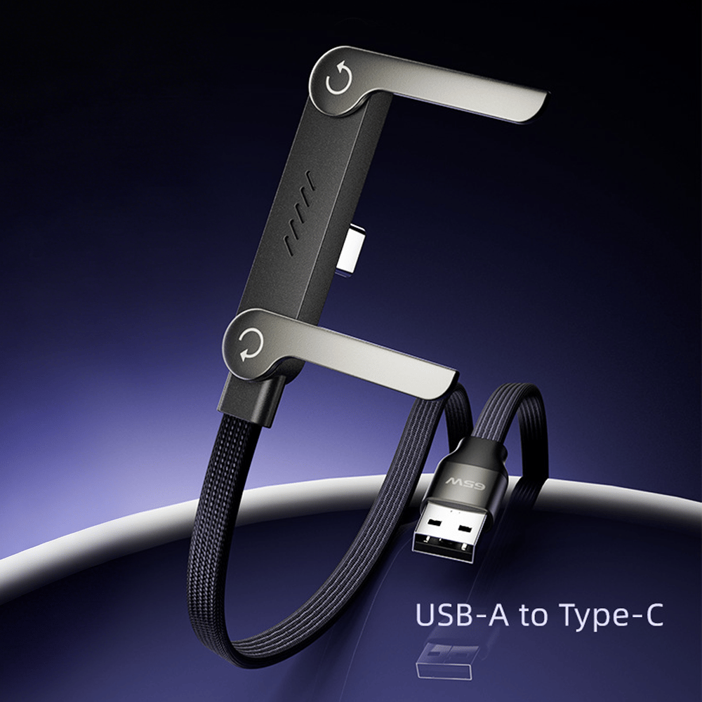 š„Last Day 60% OFF - ā”2-in-1 Invisible Holder Charger Cable ā 240W Fast Charging Cord with Built-In Phone Stand