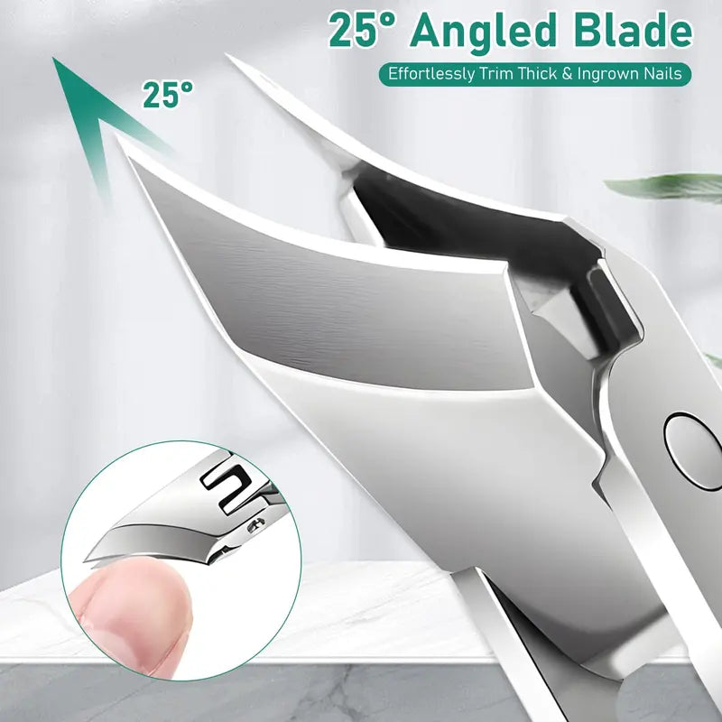 50%OFF | Eagle Beak Beveled Nail Clippers | Arthritis-Friendly & Thick Nail Relief 🦅