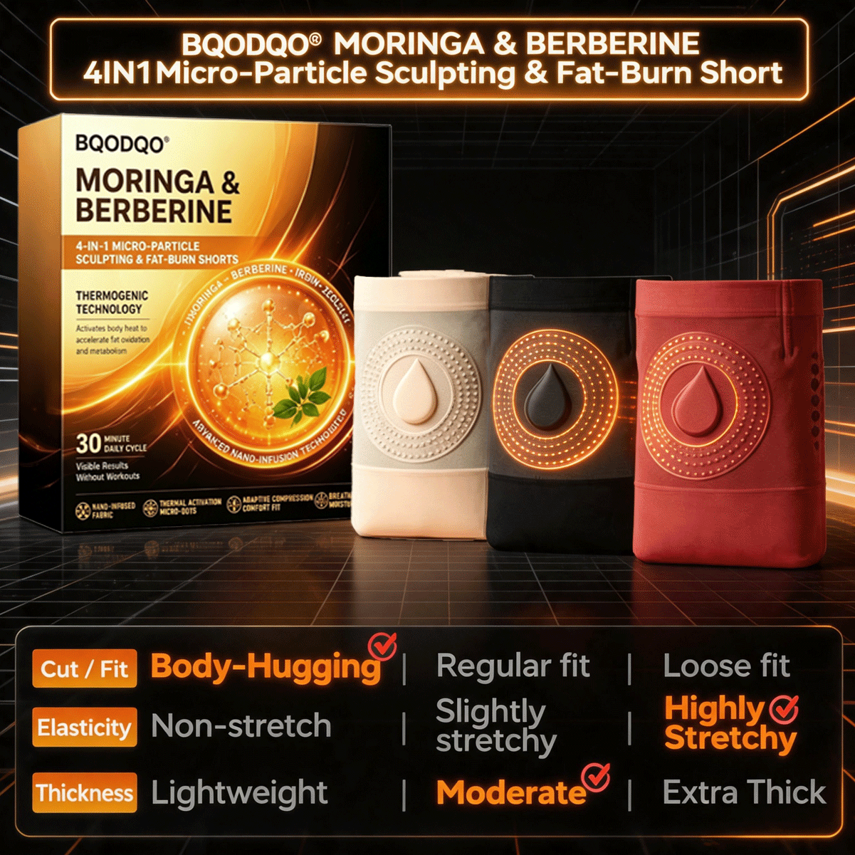 🍀𝐎𝐟𝐟𝐢𝐜𝐢𝐚𝐥 𝐁𝐫𝐚𝐧𝐝 𝐒𝐭𝐨𝐫𝐞 |✅BQODQO®💃𝟐𝟎𝟐𝟔 𝐌𝐨𝐫𝐢𝐧𝐠𝐚 & 𝐁𝐞𝐫𝐛𝐞𝐫𝐢𝐧𝐞 𝟒-𝐈𝐧-𝟏 𝐌𝐢𝐜𝐫𝐨-𝐏𝐚𝐫𝐭𝐢𝐜𝐥𝐞 𝐒𝐜𝐮𝐥𝐩𝐭𝐢𝐧𝐠 & 𝐅𝐚𝐭-𝐁𝐮𝐫𝐧 𝐒𝐡𝐨𝐫𝐭𝐬 👍