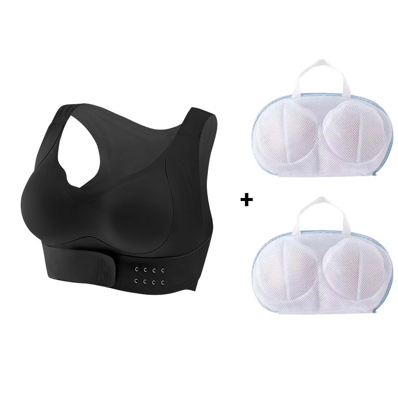 Sfrcord® 🌸2026 New Arrival Front Buckle Bra – Lifting Correction + Easy On/Off, Comfortable for Daily/Workout