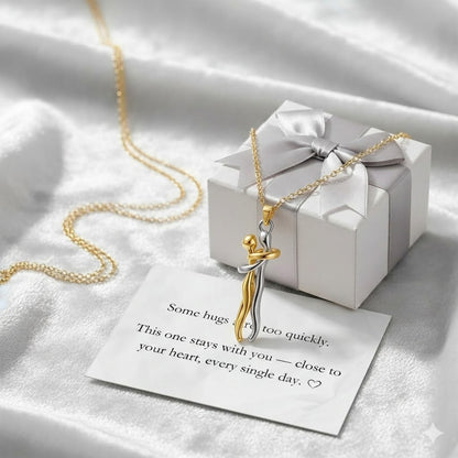 🔥60%off TODAY!丨Oneswear® Forever Embrace Necklace – A Symbol of Love & Connection--Gift Box Packaging🎁