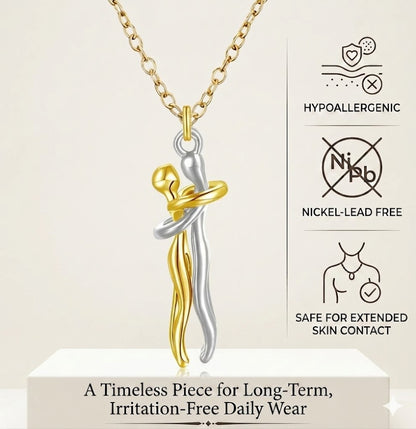 🔥60%off TODAY!丨Oneswear® Forever Embrace Necklace – A Symbol of Love & Connection--Gift Box Packaging🎁