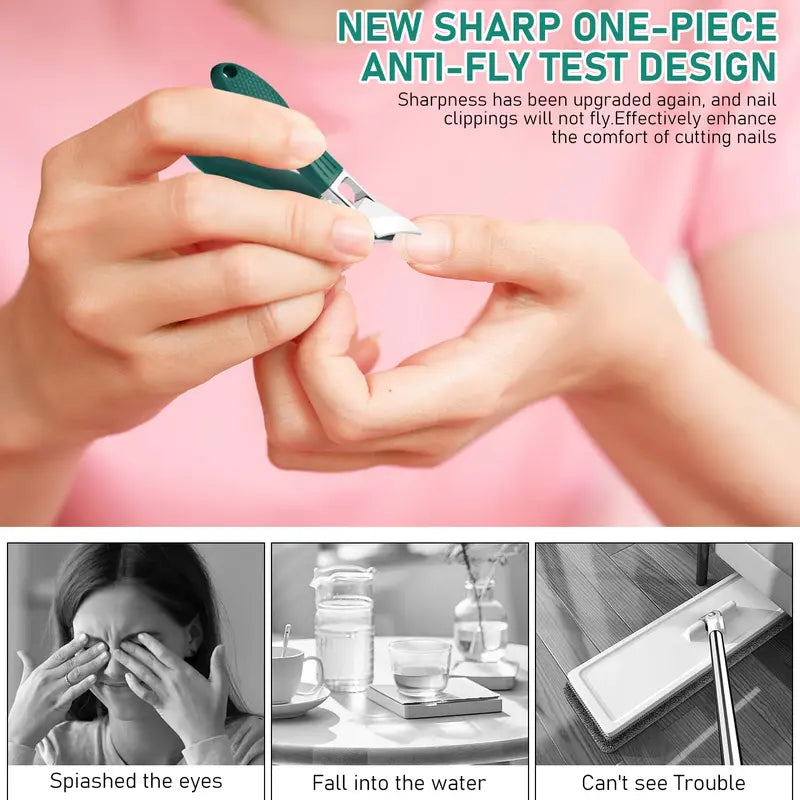 50%OFF |  Eagle Beak Beveled Nail Clippers | Arthritis-Friendly & Thick Nail Relief 🦅