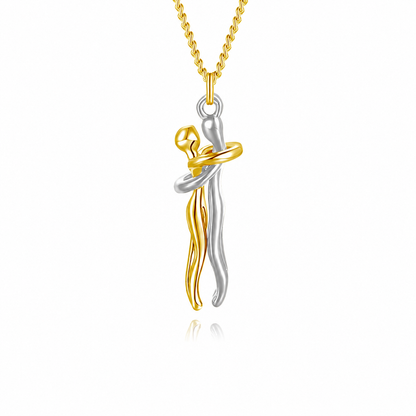 🔥60%off TODAY!丨Oneswear® Forever Embrace Necklace – A Symbol of Love & Connection--Gift Box Packaging🎁