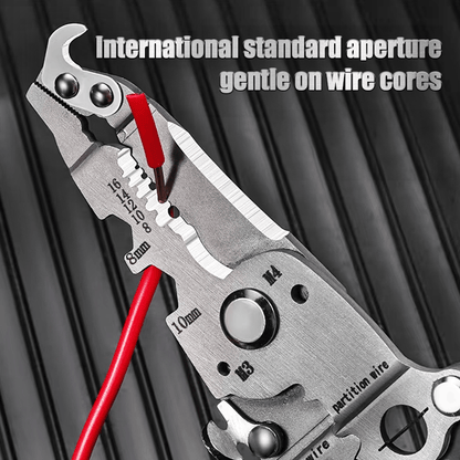 💥New Upgrade💥Multifunctional Folding Wire Stripper-Professional Electrician Tool