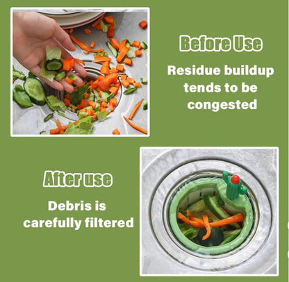 Cactus Kitchen Automatic Dumping Sink Filter