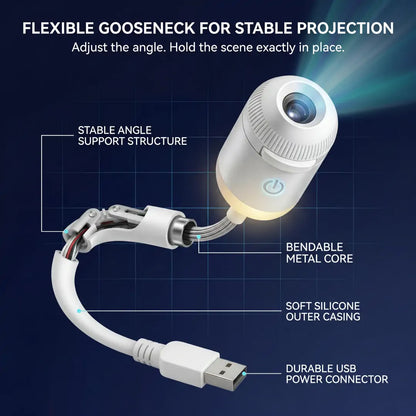 🍀 REBYIPO® Night Light Projector - Smart Holographic Star Projector