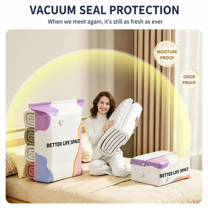🚚78% OFF,FREE SVOZK® No-Pump 3D Vacuum Storage Bags