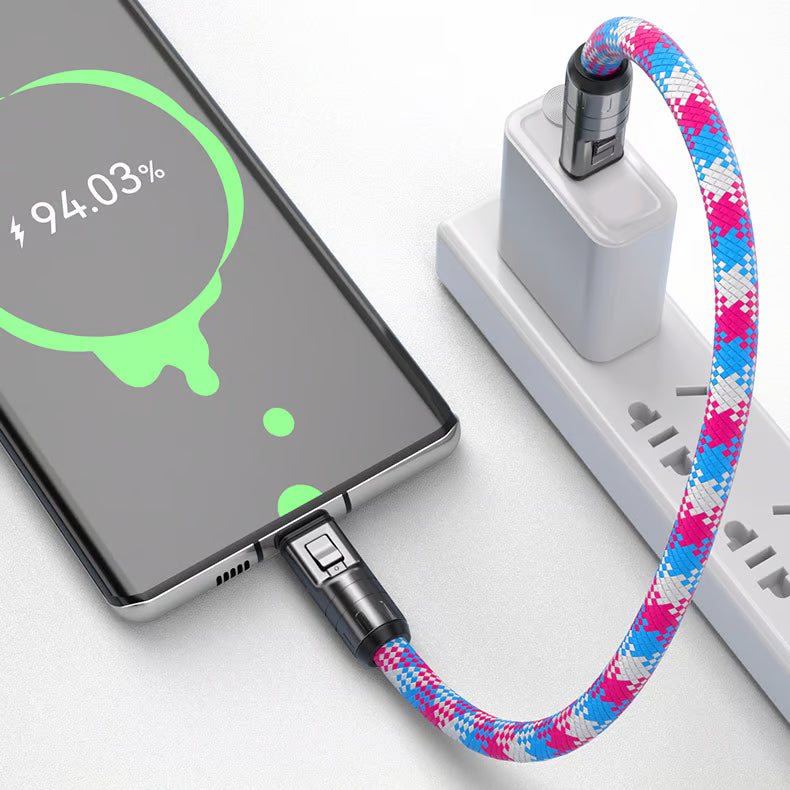 240W Charging Cable with Wearable Bracelet Design