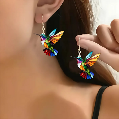 🦜2026 New Upgrade💥Beautiful Hummingbird Necklace with Bonus Earrings – Limited Time Offer