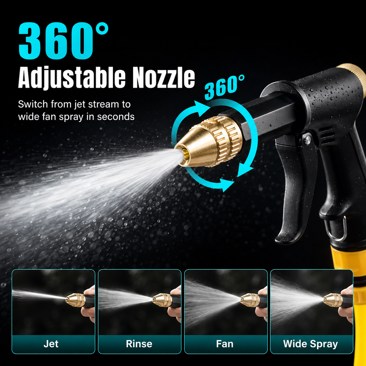🔥55% OFF TODAY💦Billhol®  Premium High-Pressure Water Gun for Cars & Gardens