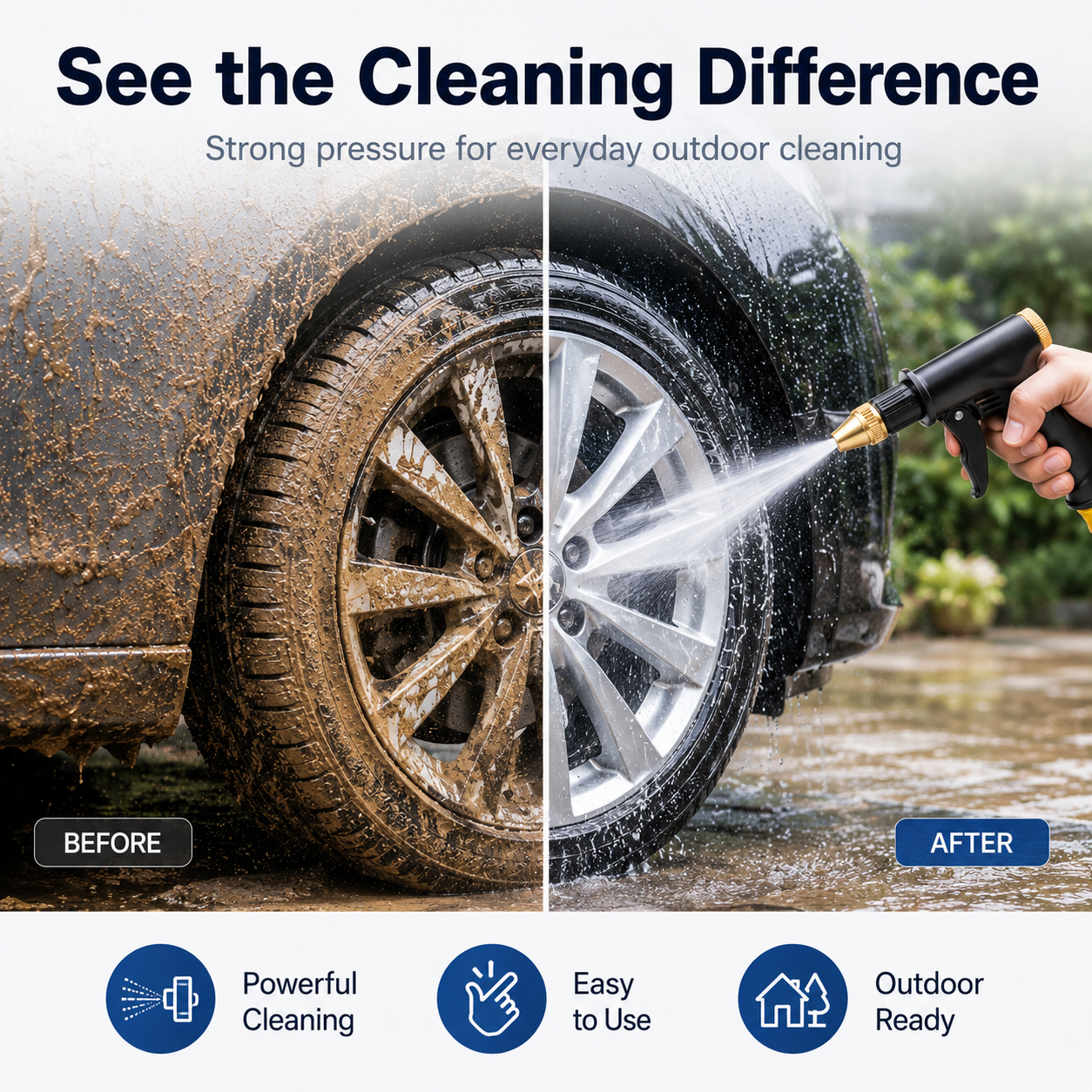 🔥55% OFF TODAY💦Billhol®  Premium High-Pressure Water Gun for Cars & Gardens
