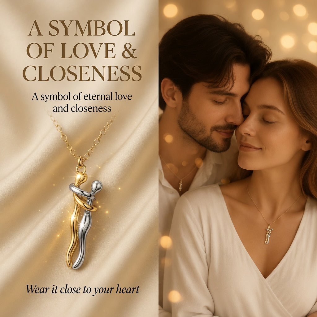 🔥60%off TODAY!丨Oneswear® Forever Embrace Necklace – A Symbol of Love & Connection--Gift Box Packaging🎁