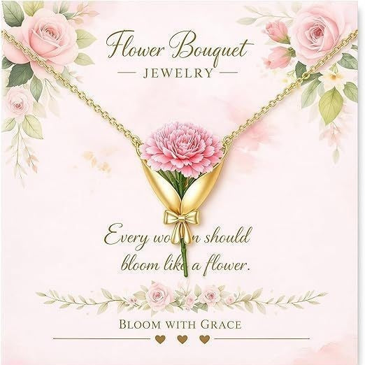 CZTICLE® Blooming Flower Bouquet Necklace – A Gift That Never Fades