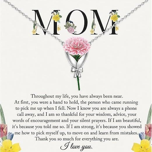 CZTICLE® Blooming Flower Bouquet Necklace – A Gift That Never Fades