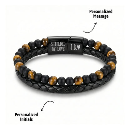 🍀LAST CHANCE: UP TO 45% OFF | Engraved Tiger Eye Son Bracelet
