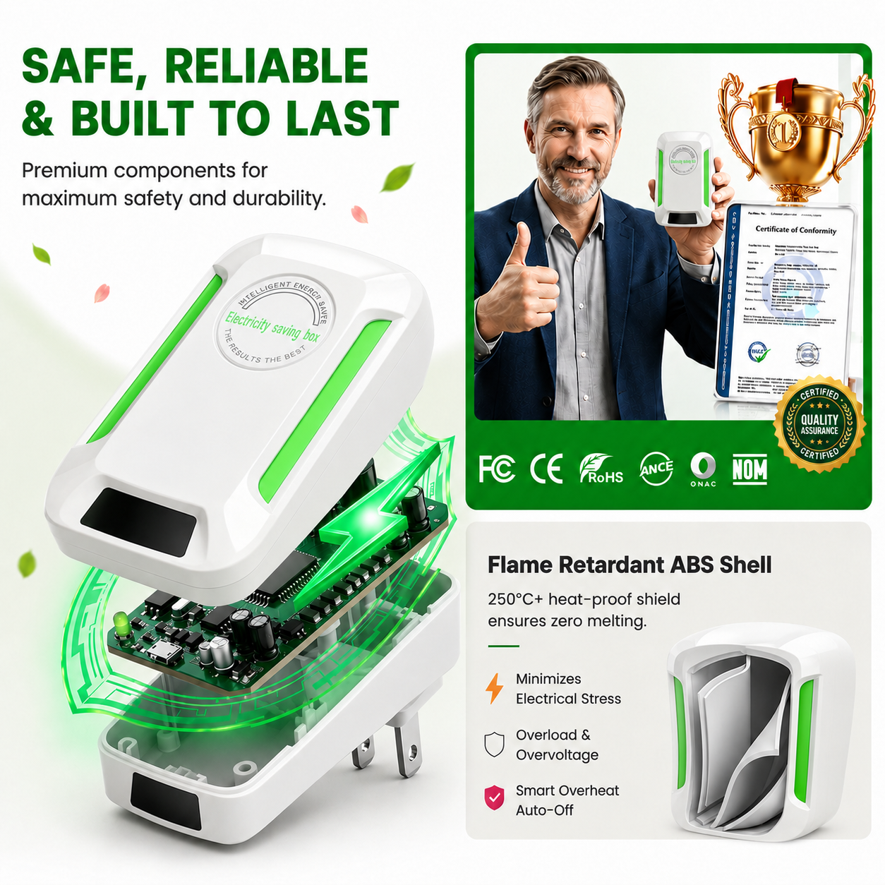 🔥 LAST DAY – 50% OFF!丨REBYIPO® Smart Energy Saver For Home Appliances-Smart Energy Optimization Device⚡